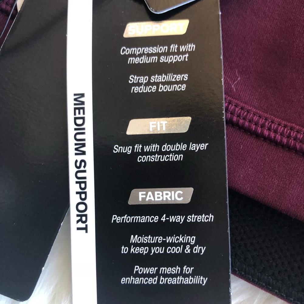 Express EXP Core Performance Med Support Bra - Picture 7 of 7